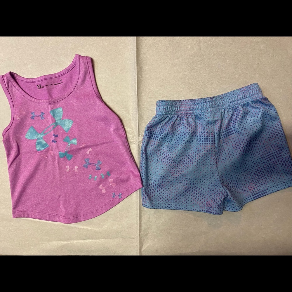 Girls 3t UA matching set